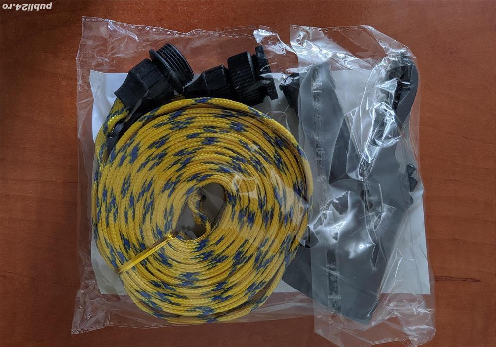 Furtun de grădină extensibil Bakker de 10 m, cu pistol de udat