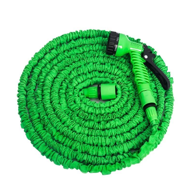 Furtun Extensibil MRG M-479, 60 m, Pistol cu 7 pozitii inclus, Verde C480