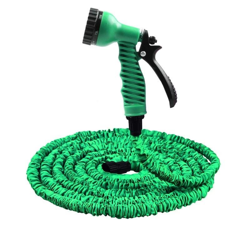 Furtun Extensibil MRG M-479, 60 m, Pistol cu 7 pozitii inclus, Verde C480
