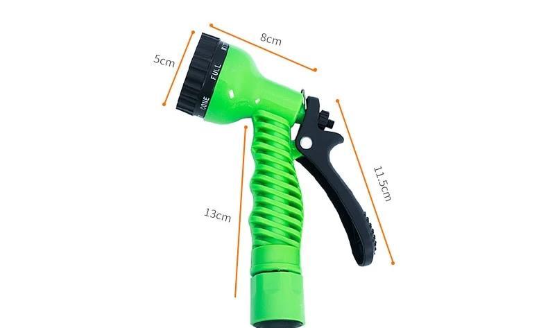 Furtun Extensibil MRG M-479, 60 m, Pistol cu 7 pozitii inclus, Verde C480