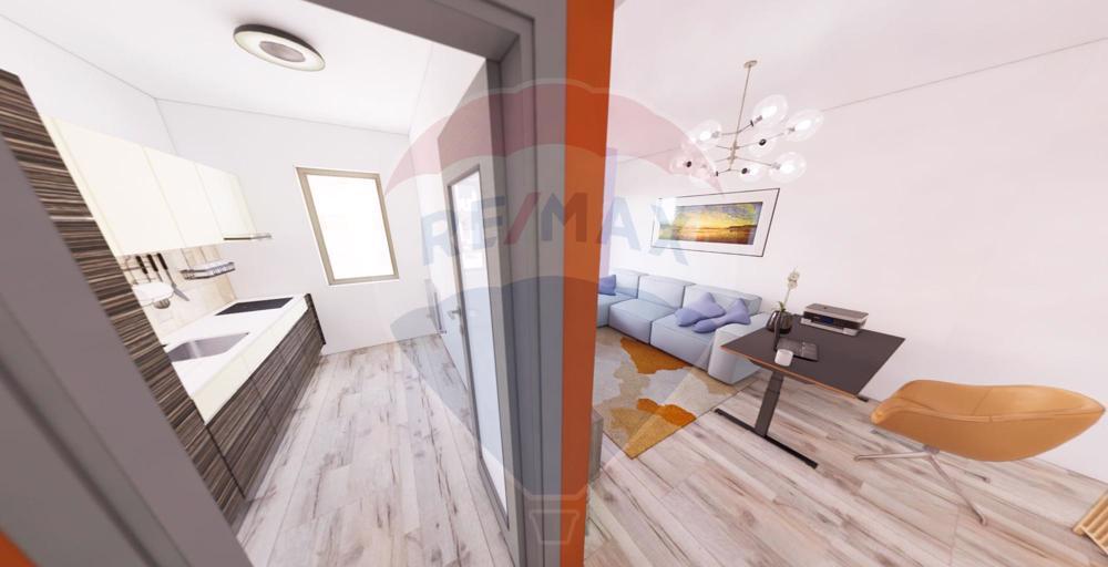 Garsonieră cu terasă si grădină 41.2 mp în RIVER RESIDENCE SLATINA