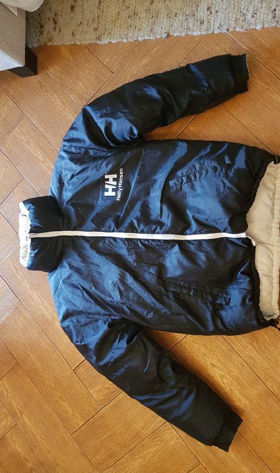 Geaca puf helly hansen 2 fețe puf de gasca