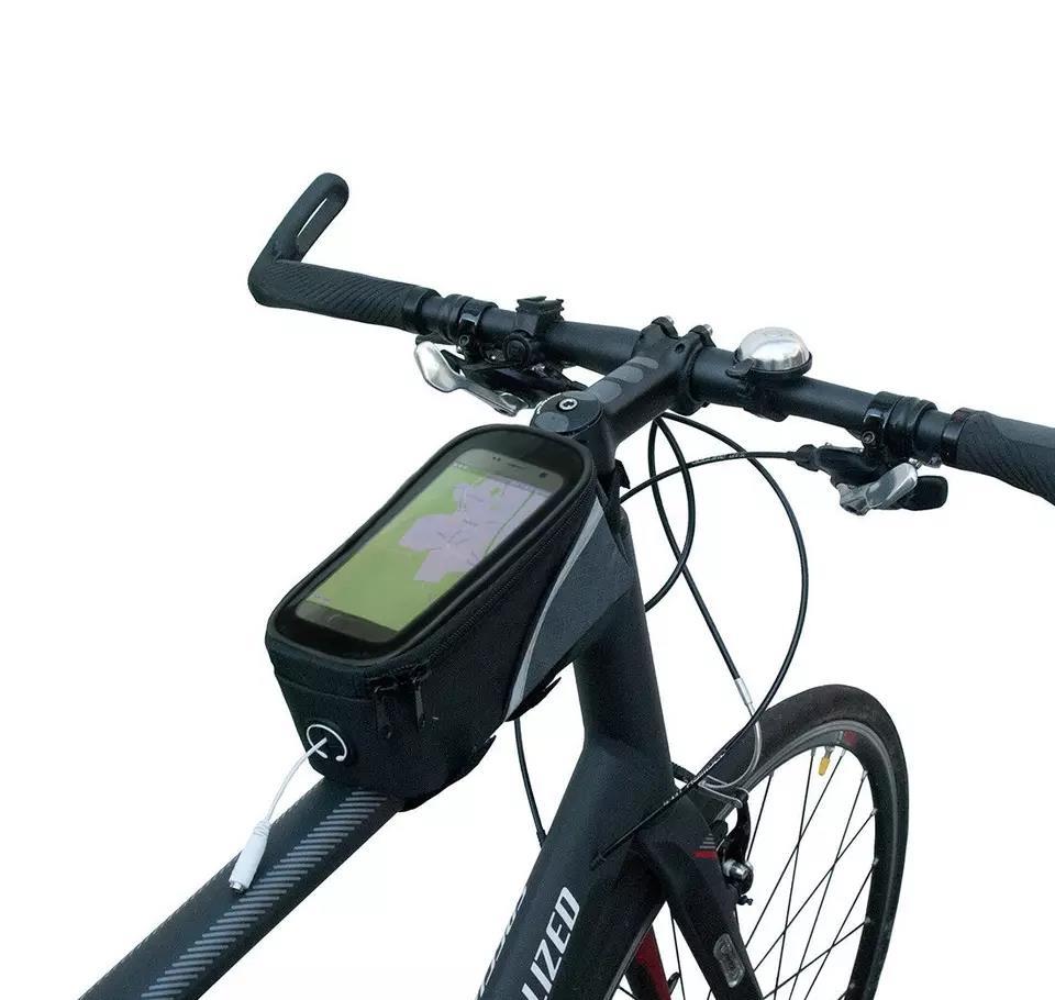 geanta borseta cadru ghidon de bicicleta pentru smartphone, telefon