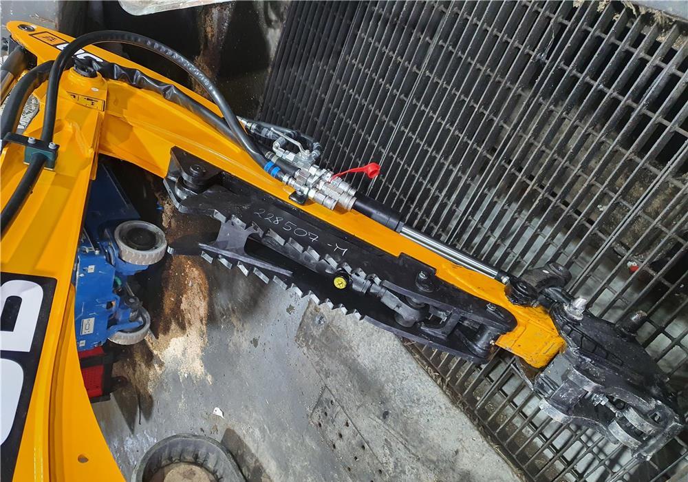 Gheara hidraulica/ graifer cupa pentru miniexcavator 1.5-3 tone