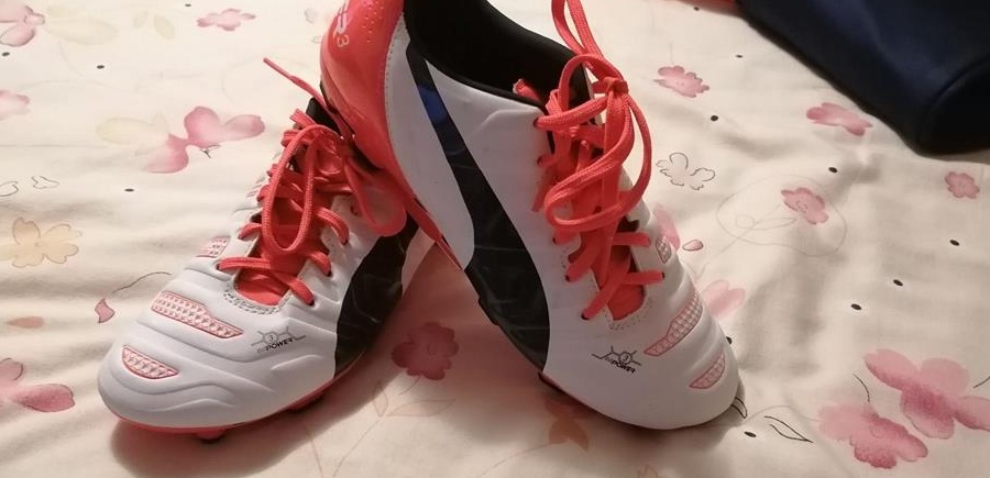 Ghete fotbal PUMA pentru copii