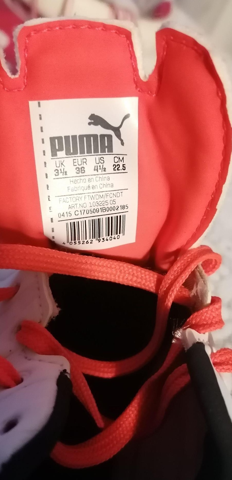 Ghete fotbal PUMA pentru copii