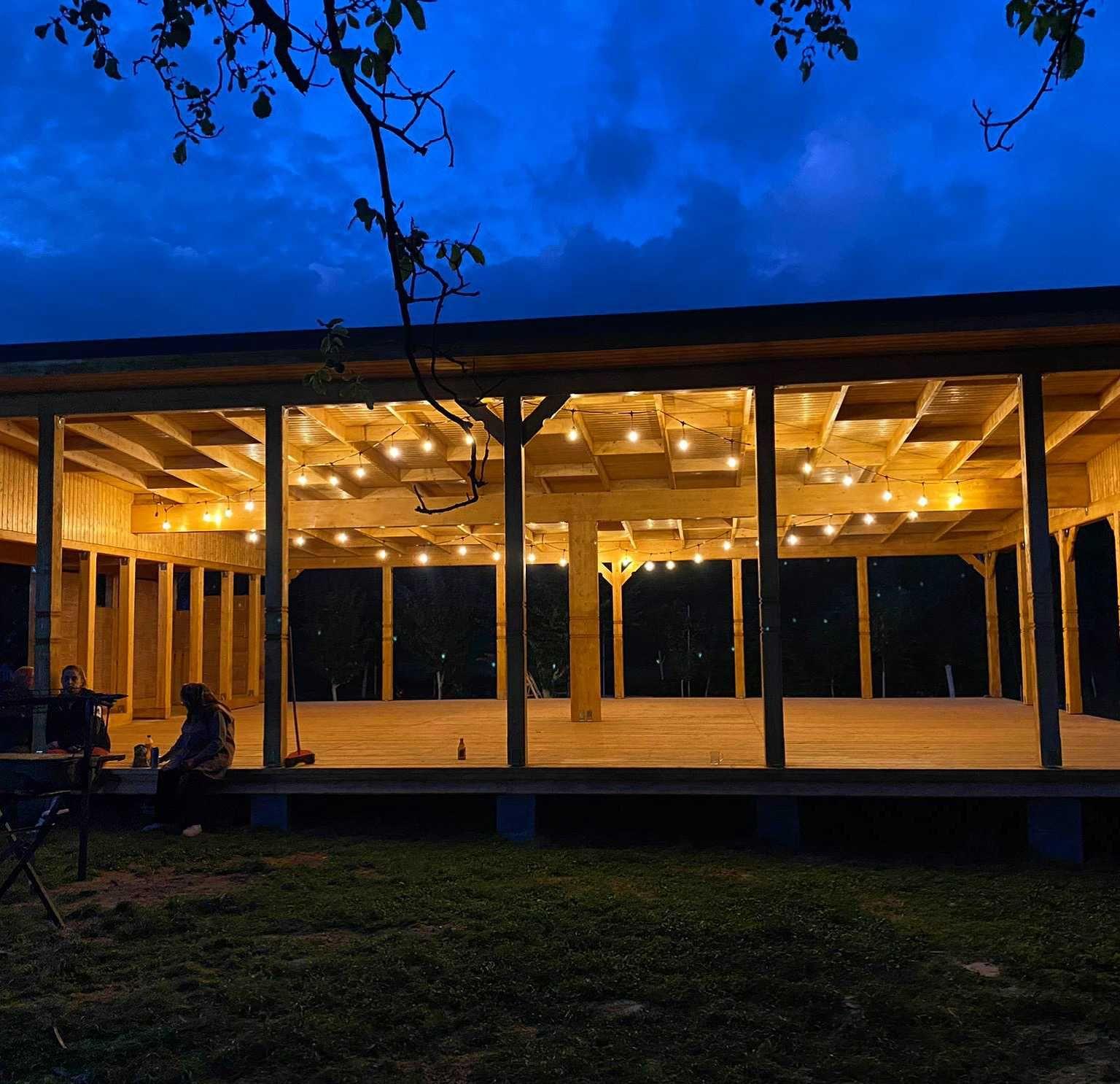 Ghirlande luminoase 5M-15M, fasung E27, conectabile, de Exterior