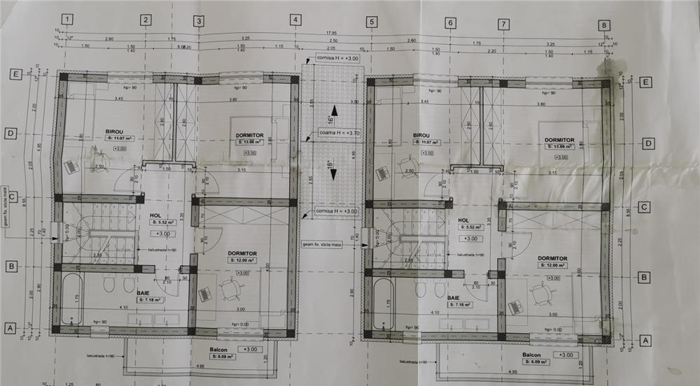 Giroc- Duplex 4 camere-unit prin camera tehnica-110 mp utili-162.000 euro