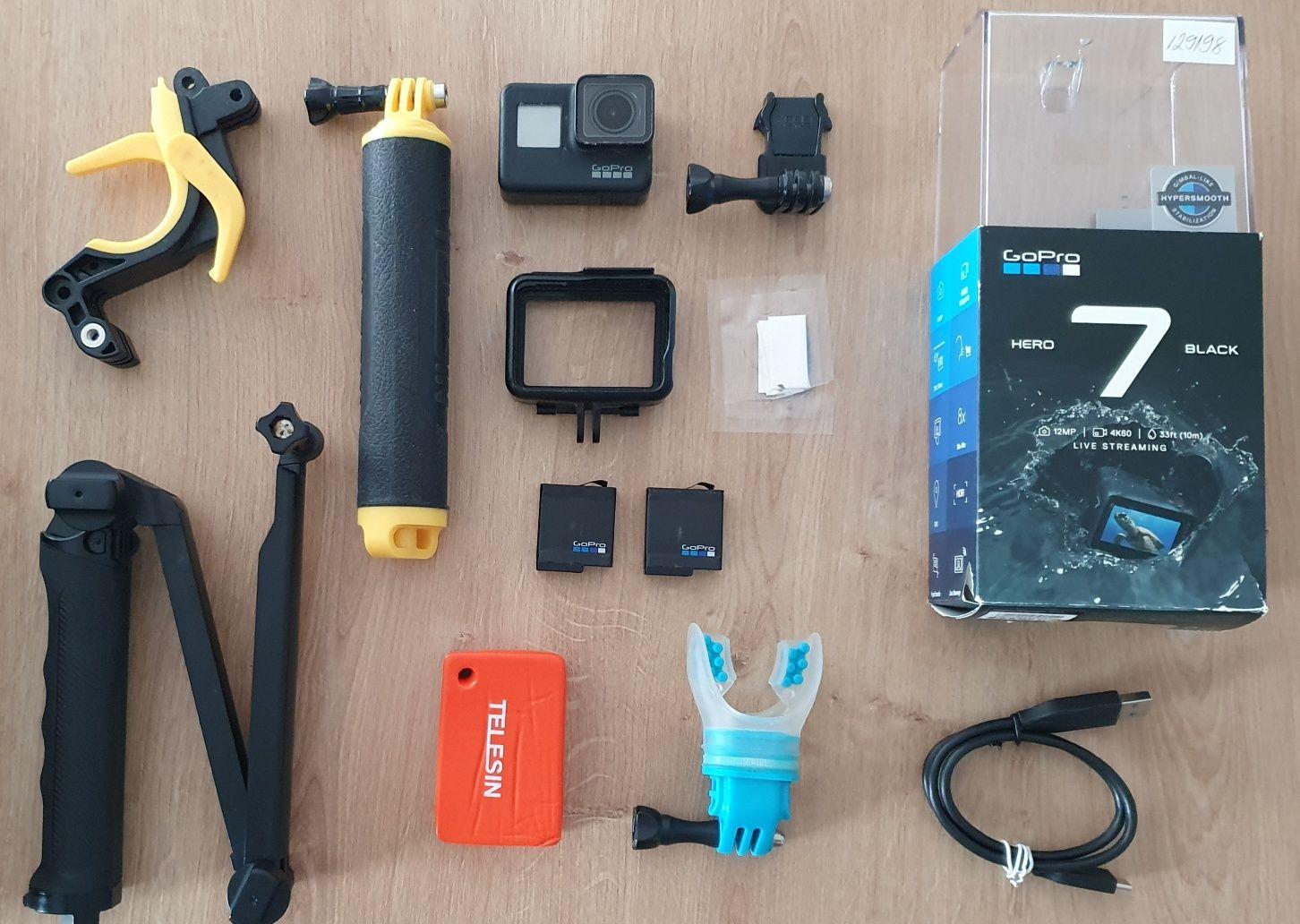 Gopro Hero 7 Black + GoDome / accesorii