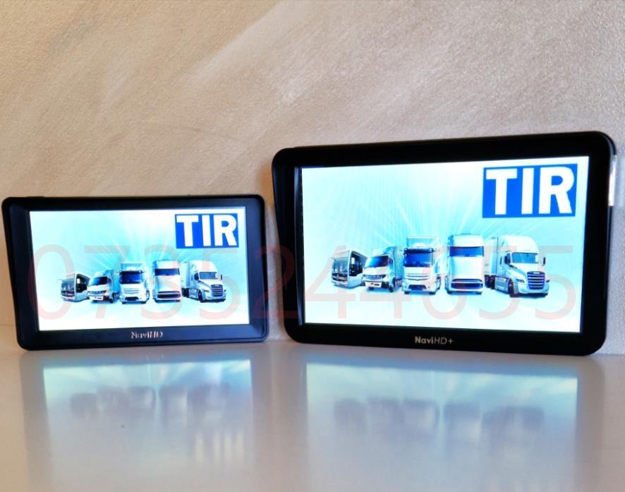 GPS Navigatii HD  7"- 9" inch,Program 2022 Truck,Camion,TIR,Auto,NOI