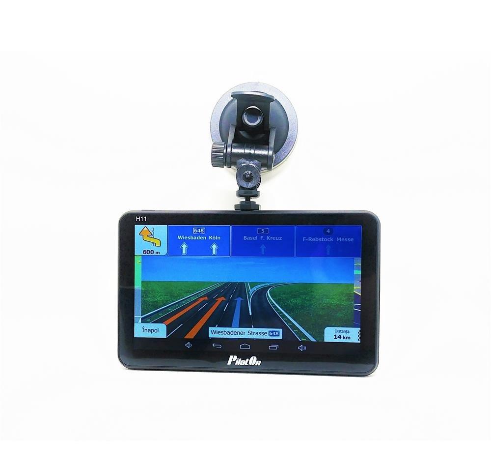 GPS PilotON H12 camera de filmat - android 6.0 - 16 gb memorie - discount 10 lei inclus