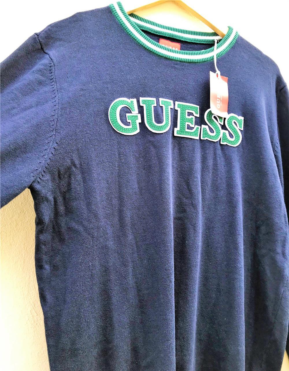GUESS Pulovar barbati bleumarin, marimea L