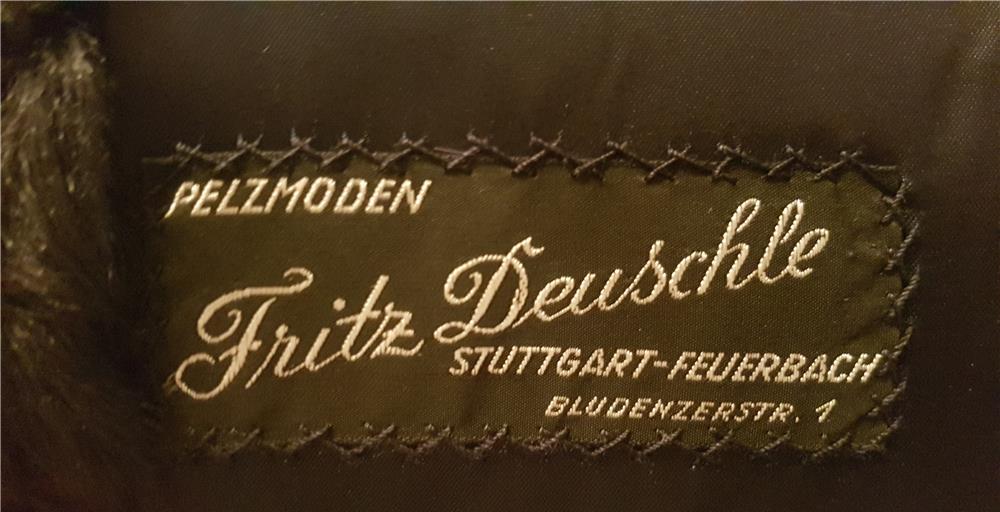 Haină de damă, de blană Astrahan originală, Germania