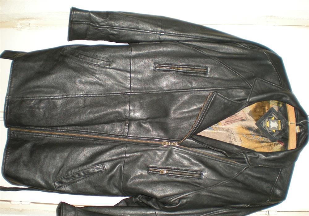 haina piele naturala,culoare neagra,marimea 50-xxl,ev.ramburs
