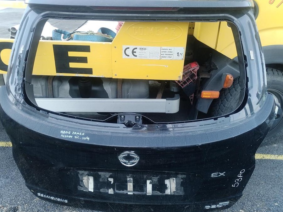 HAION SsangYong Korando III (CK)2011-2013 negru-metalizat