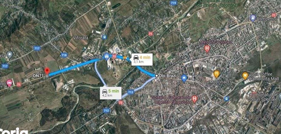 Hala - 182mp + Teren - 1.600mp, Targoviste