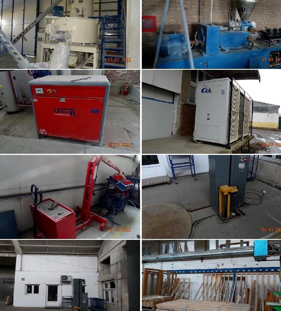 Hală productie si echipamente fabricatie termopan lemn