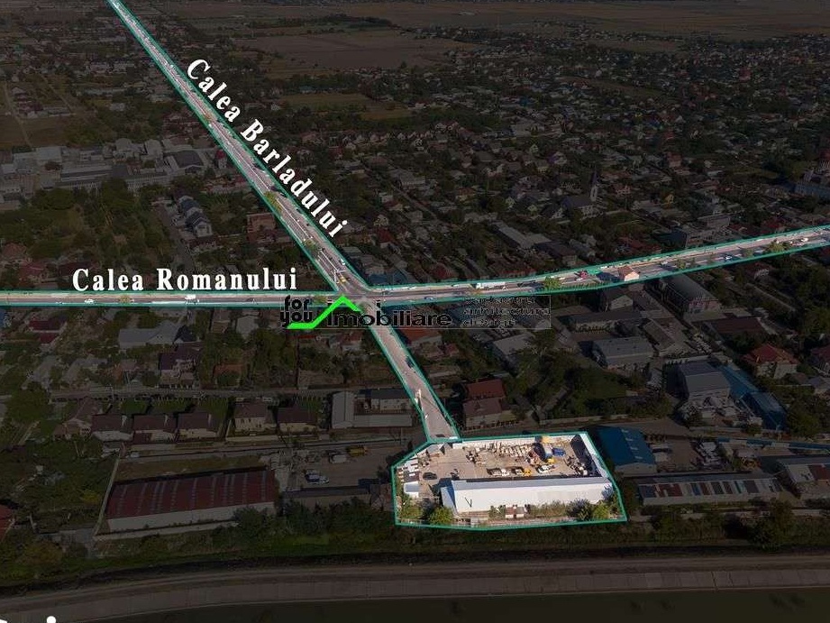 Hala Serbanesti 500 mp  - Teren 1500 mp