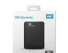 Hard Disk Extern portabil WD Elements 2TB NOU Sigilat