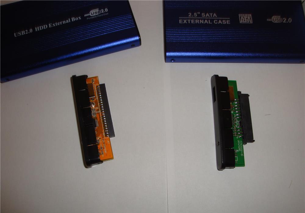 Hard disk HDD Rack external case 2.5" IDE si S-ata la USB