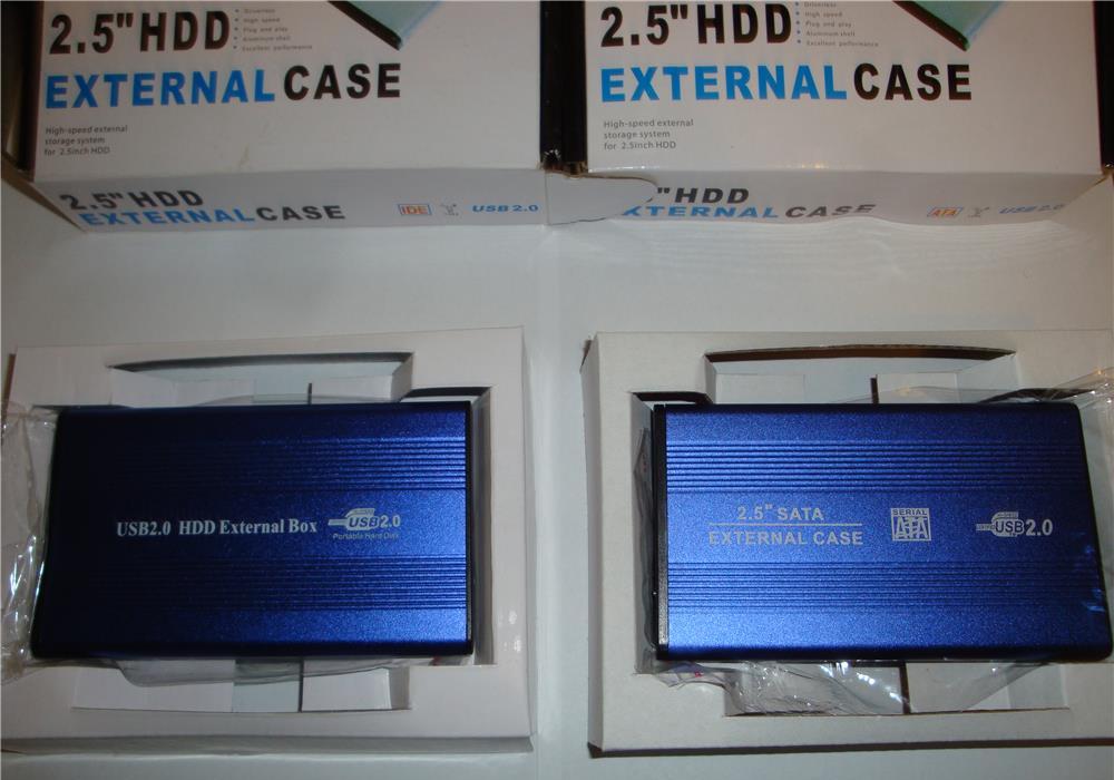 Hard disk HDD Rack external case 2.5" IDE si S-ata la USB