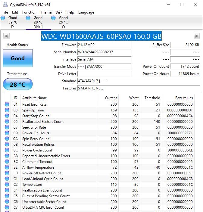 HDD-uri SATA cu capacitate de 80 GB, 160 GB, 200 GB, 250 GB si 500 GB