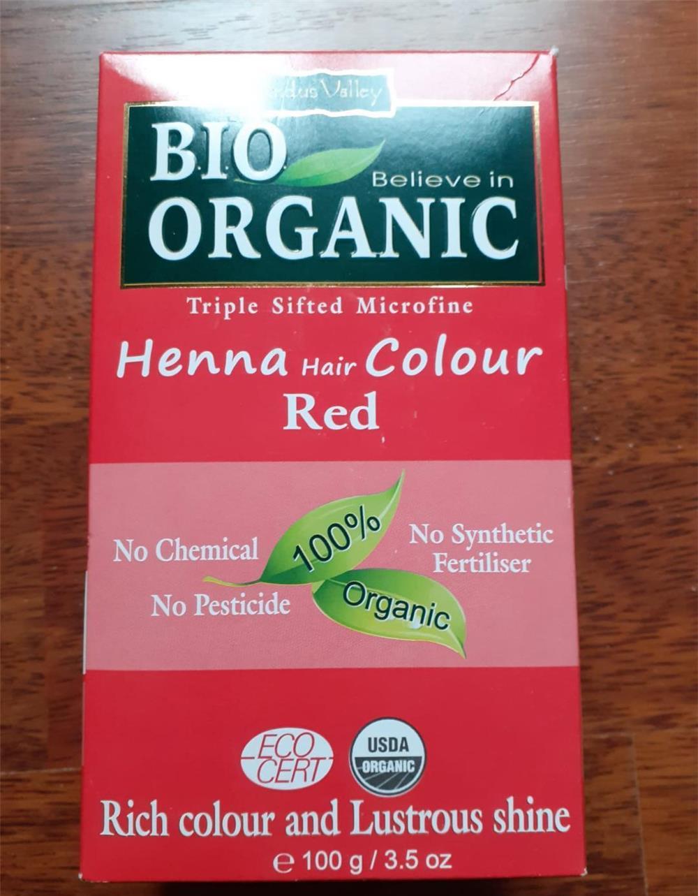 Henna naturala rosie si maro
