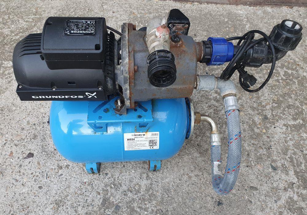 Hidrofor Apa Grundfos 24 L - Pompa gradina