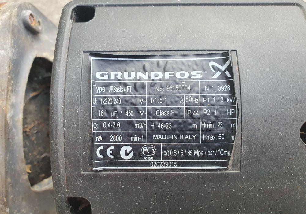 Hidrofor Apa Grundfos 24 L - Pompa gradina
