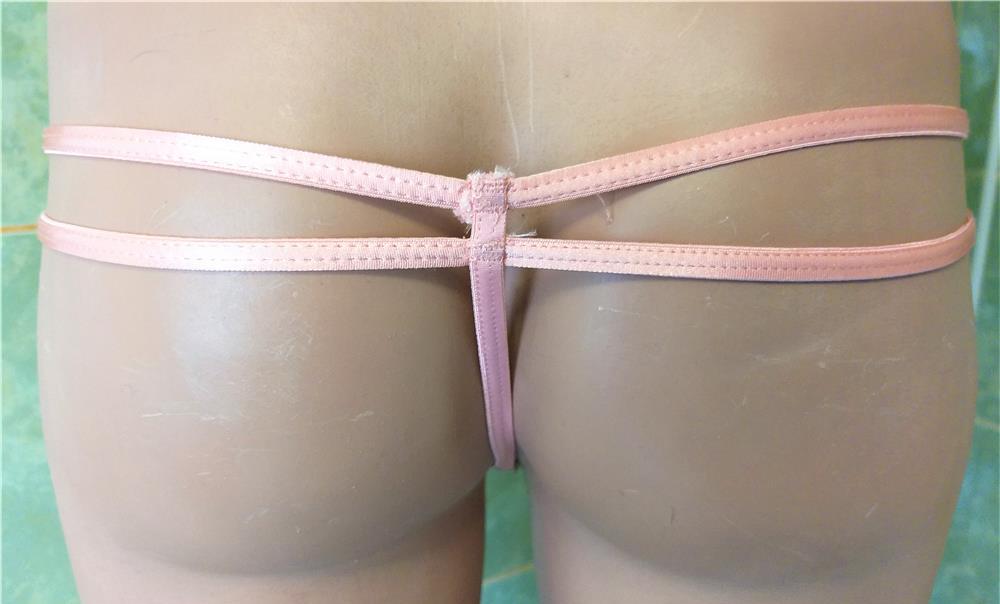 HOT! Chiloti tanga mini de senzatie! colectie lux BOOHOO(UK) fete/femei culoare roz mar.S (noi)