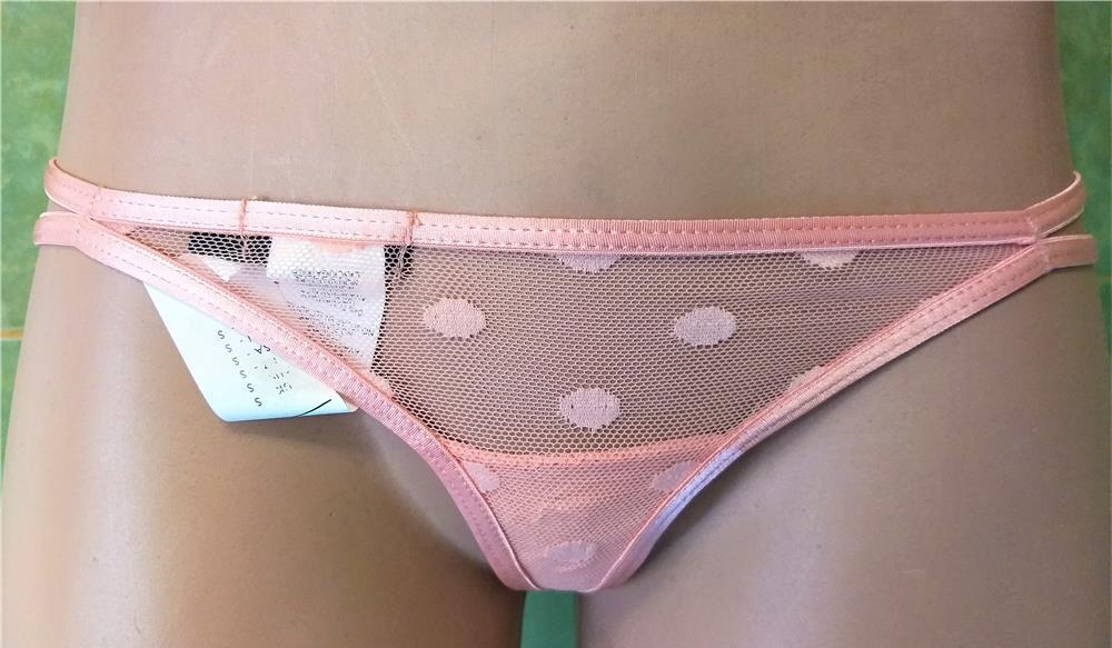 HOT! Chiloti tanga mini de senzatie! colectie lux BOOHOO(UK) fete/femei culoare roz mar.S (noi)