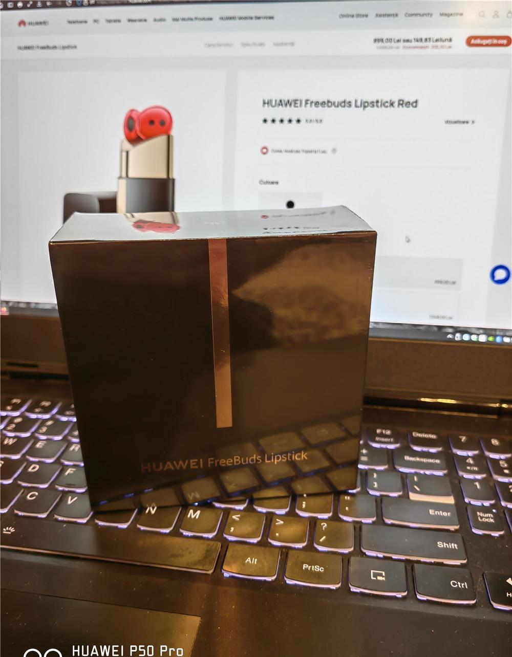 HUAWEI FreeBuds Lipstick sigilate / garanție