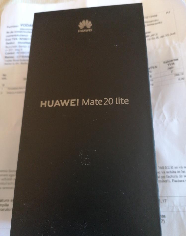 Huawei Mate 20 lițe nou cu factura