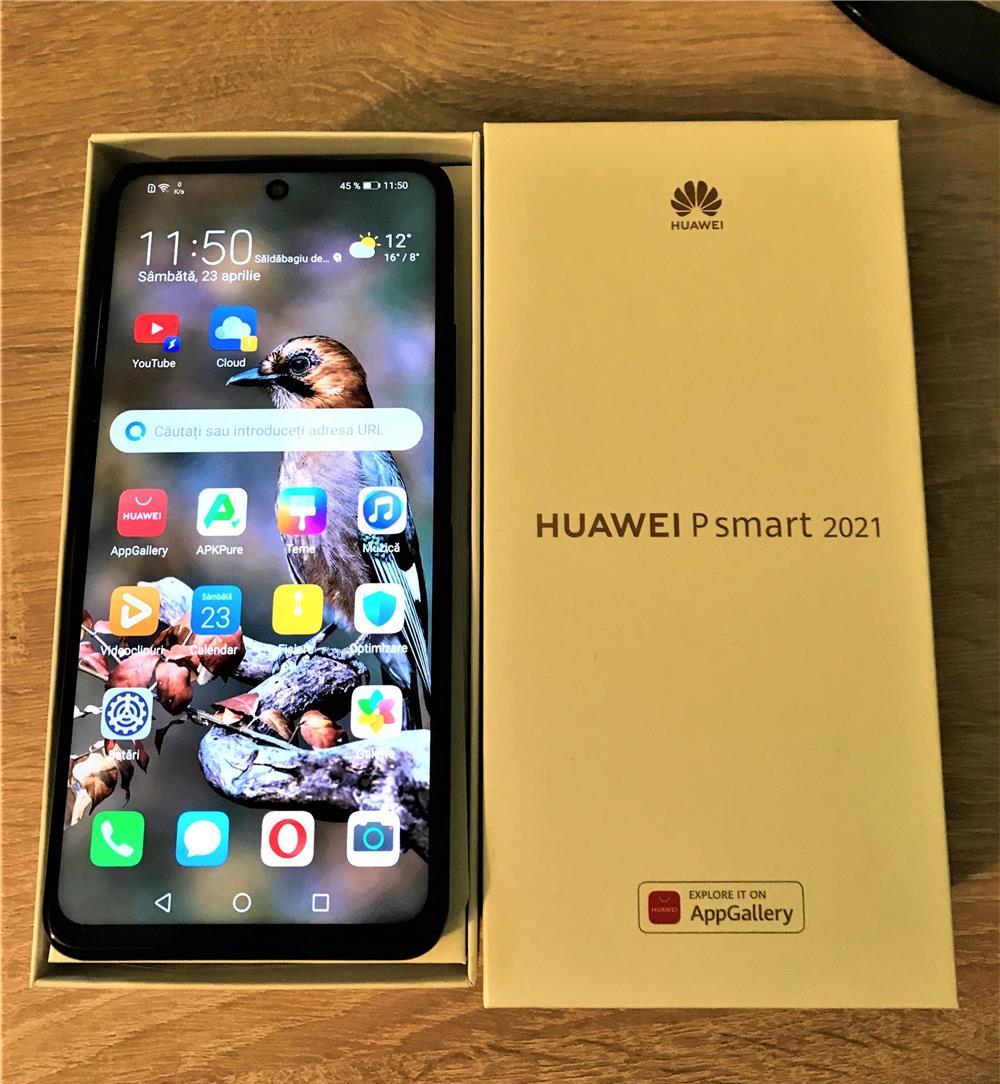 Huawei P Smart (2021), Dual SIM, 128GB, 4G, Midnight Black