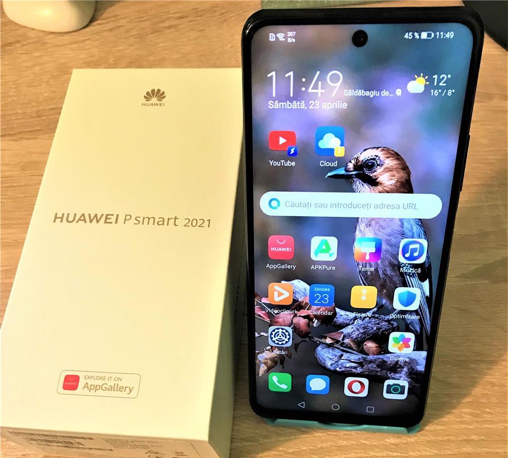 Huawei P Smart (2021), Dual SIM, 128GB, 4G, Midnight Black