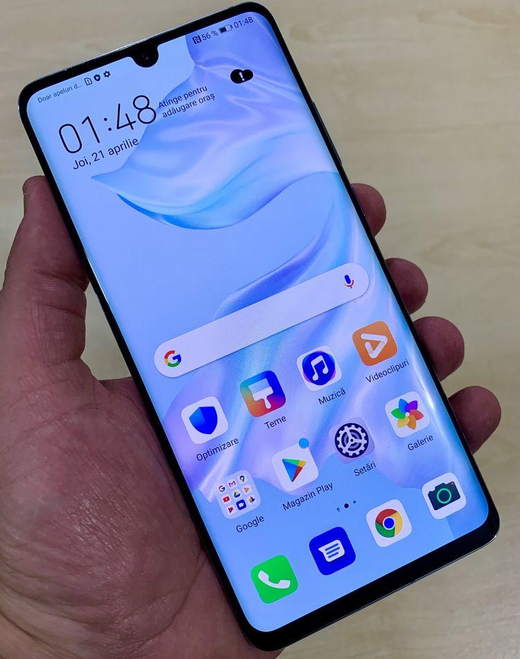 Huawei P30 Pro, 8 GB RAM, Culoare Cameleon, Inc Super Charging, Husa