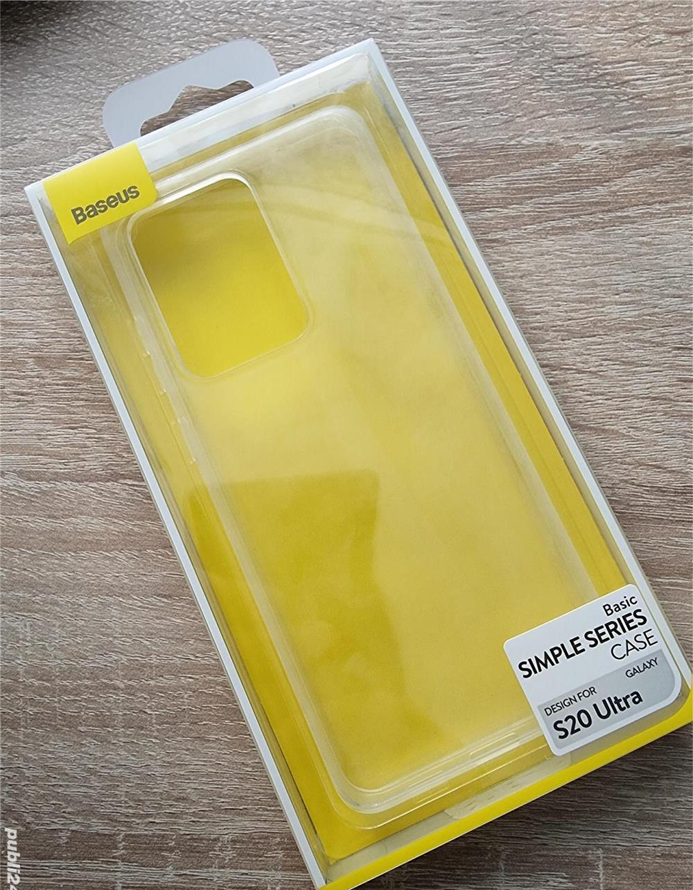 Husa din silicon transparent pentru SAMSUNG GALAXY S20 ULTRA