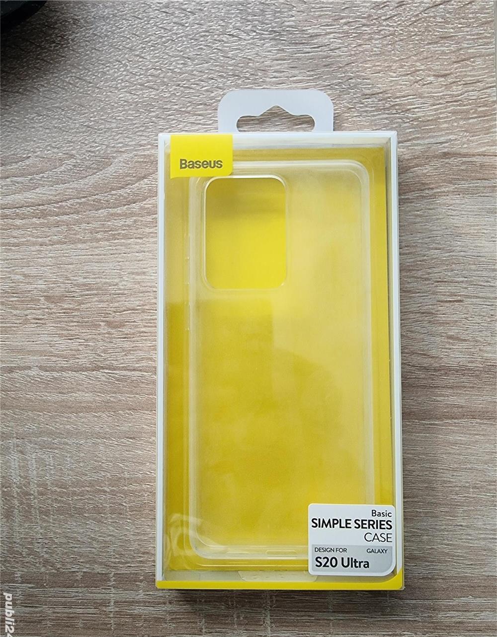Husa din silicon transparent pentru SAMSUNG GALAXY S20 ULTRA