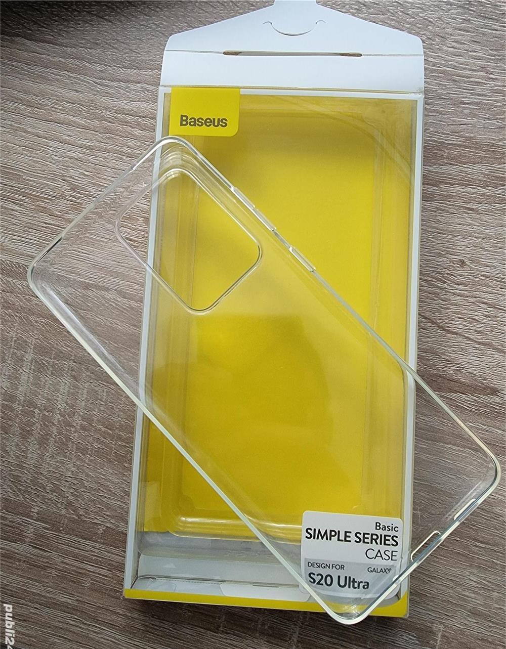 Husa din silicon transparent pentru SAMSUNG GALAXY S20 ULTRA