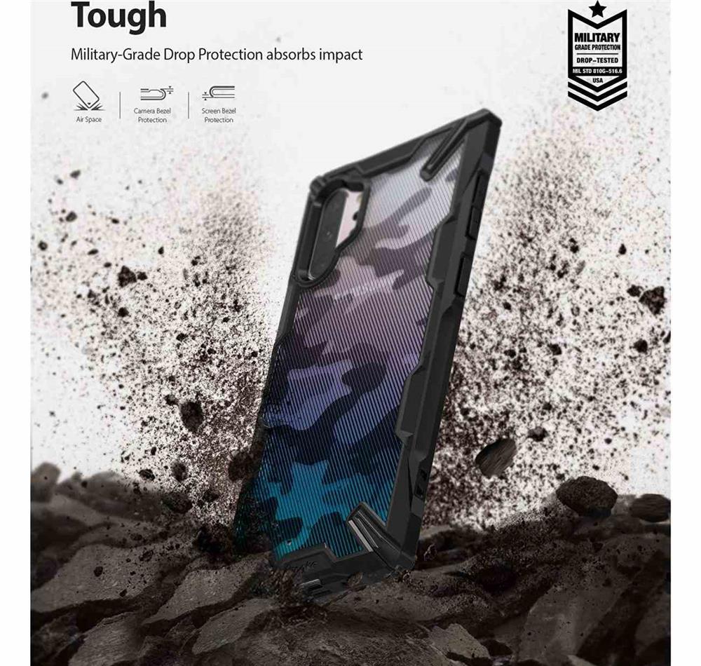 Husa hibrida antisoc SAMSUNG Galaxy NOTE 10 Plus S20 Ultra Note 20 S21 Plus S22 + folie full ecran
