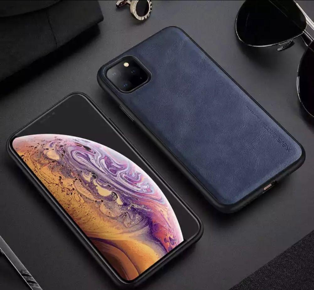 Husa Iphone 13 PRO MAX X LEVEL Imitatie Piele Slim