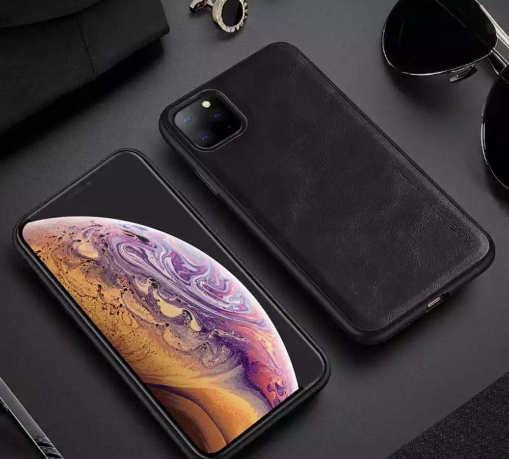Husa Iphone 13 PRO MAX X LEVEL Imitatie Piele Slim