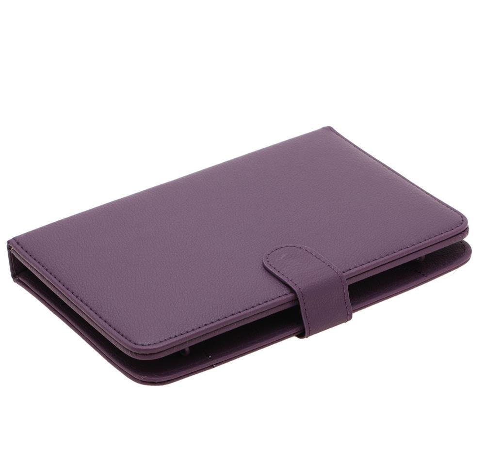 Husa Tableta 7 Inch Cu Tastatura Micro Usb Model X , Mov C2