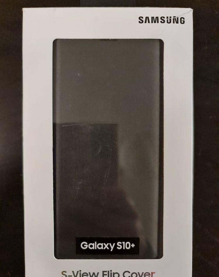 Husa telefon LED/Clear Flip Cover Samsung Note10+