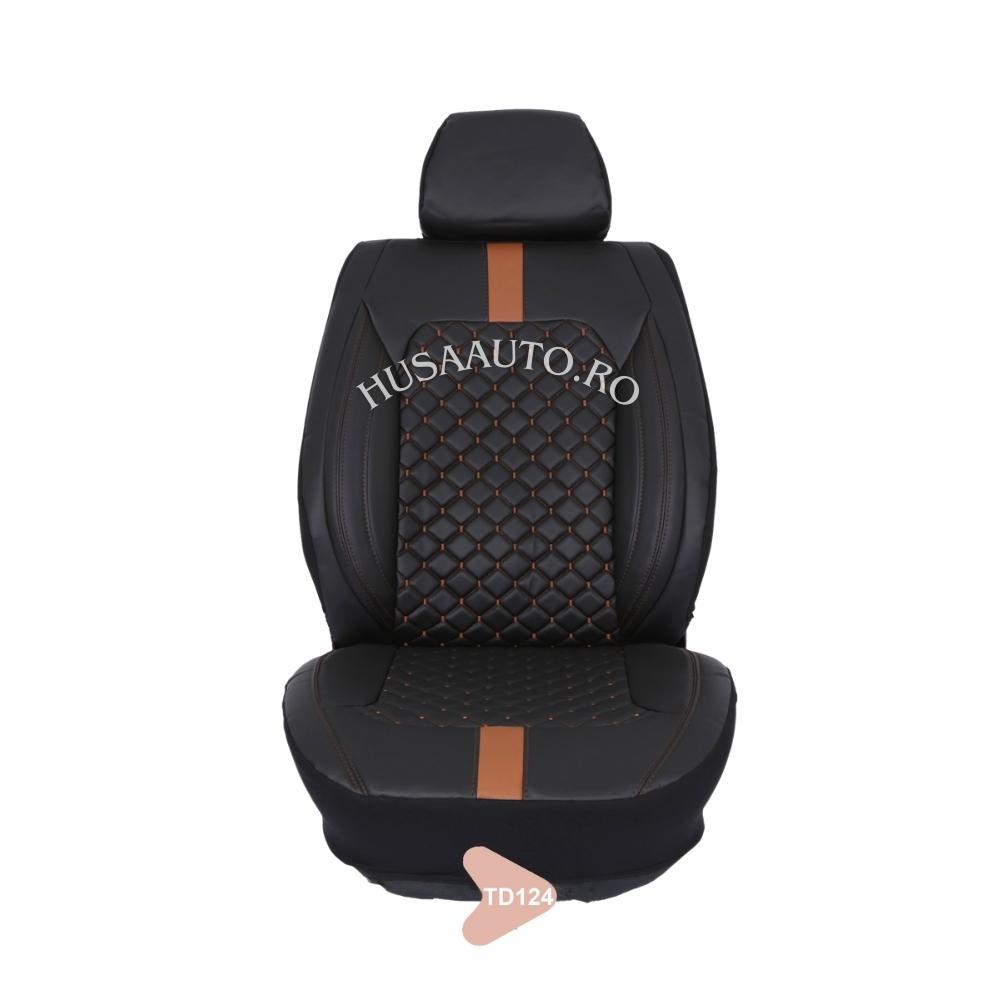 Huse Auto Premium + Piele Ecologica TD 124