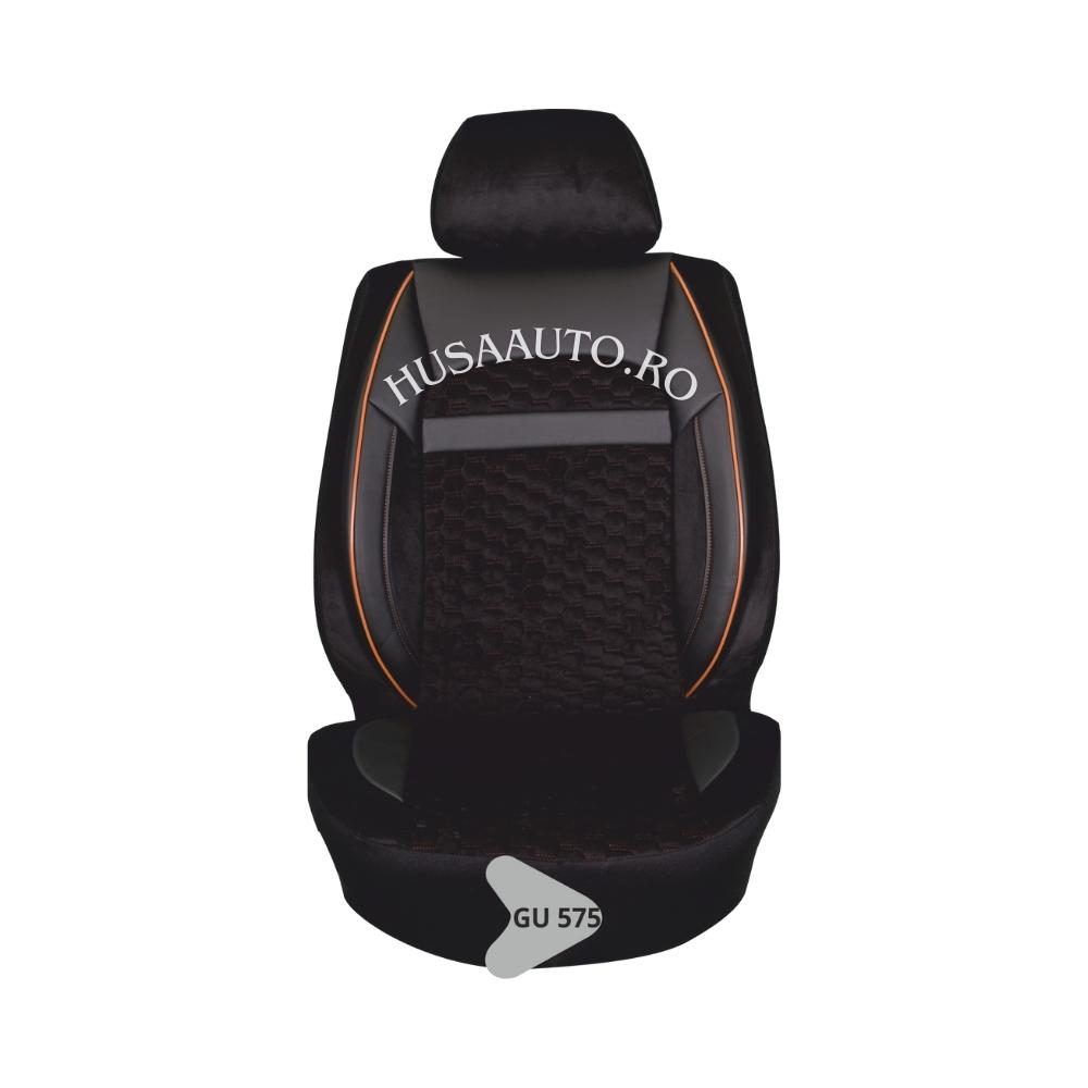 Huse Auto Velur Romb + Piele GU