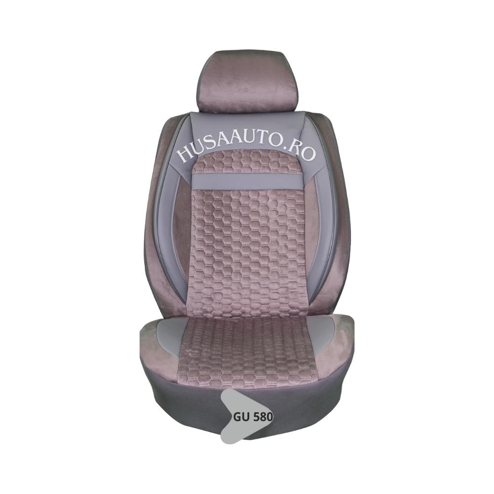 Huse Auto Velur Romb + Piele GU