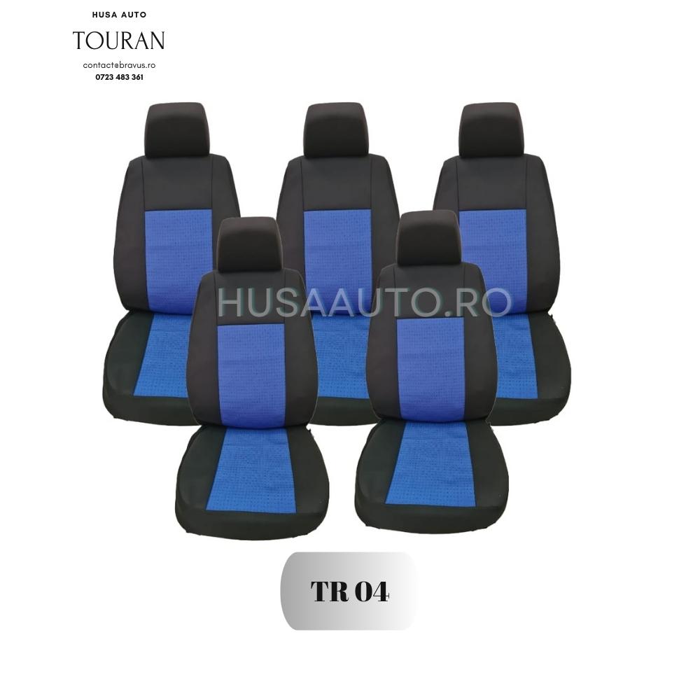 Huse Scaun Auto din piele ecologica/stofa Touran - husa cotiera cadou-