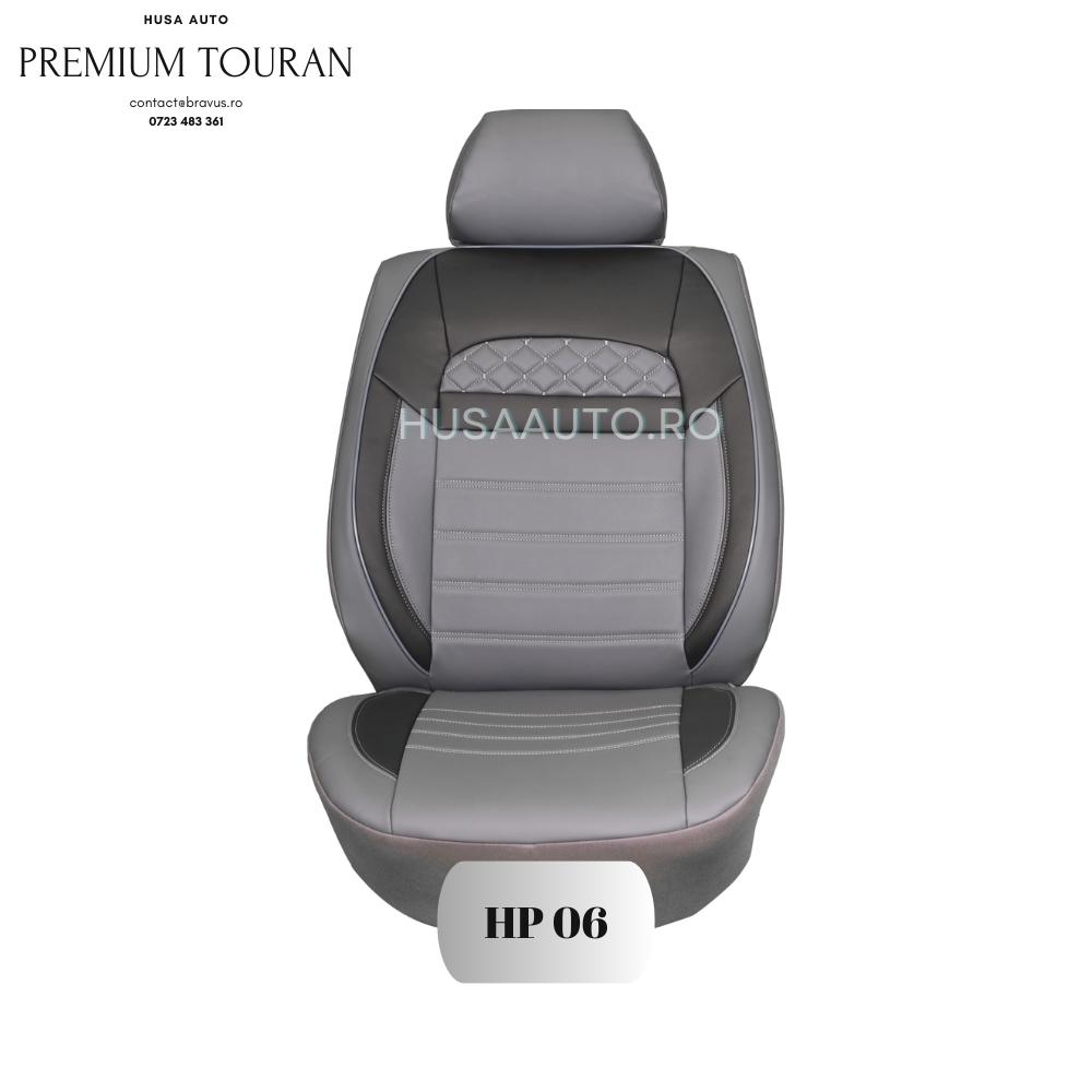 Huse Scaun Auto Piele Ecologica PREMIUM Touran