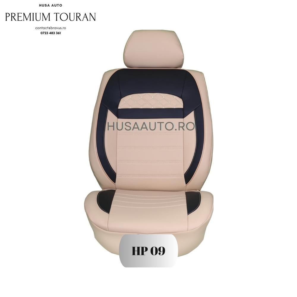 Huse Scaun Auto Piele Ecologica PREMIUM Touran